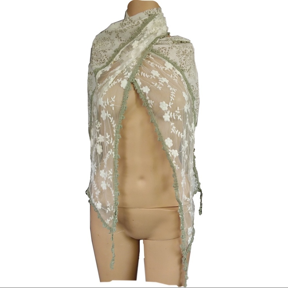 FLASH SALE 🤑 limited time

Lace / Embroidered Scarf / Wrap